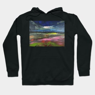 Abstract Landscape Beach Stroll 253 Hoodie